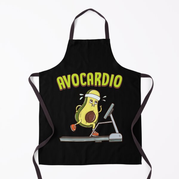 Item preview, Avocardio Avocado Cardio Pun Running Exercise Gym designed and sold by perfectpresents.