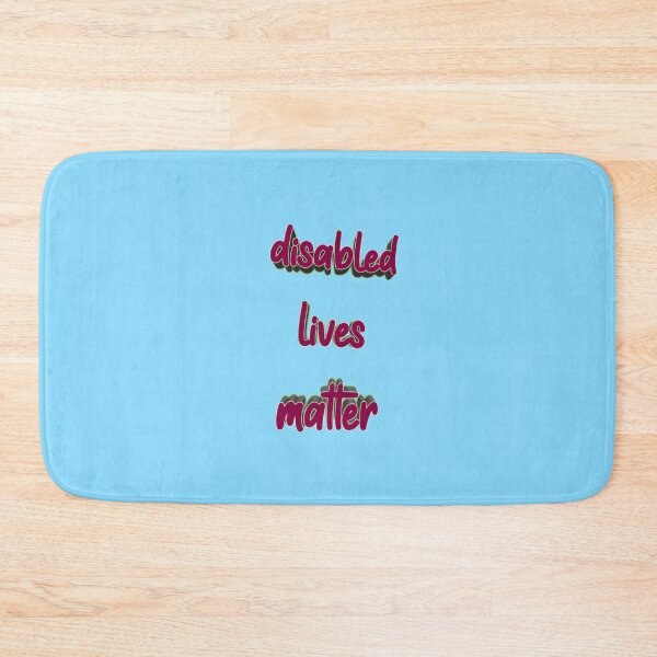 Item preview, Disabled Lives Matter 001 designed and sold by ITALY-Roselli-.