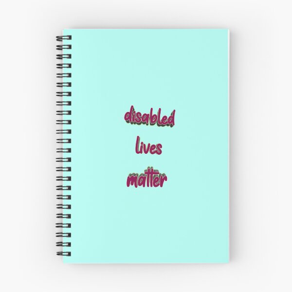 Item preview, Disabled Lives Matter 001 designed and sold by ITALY-Roselli-.