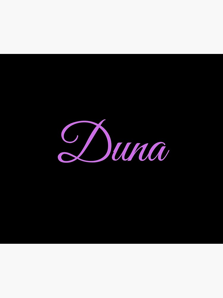 Disover Duna Girl Name Premium Matte Vertical Poster