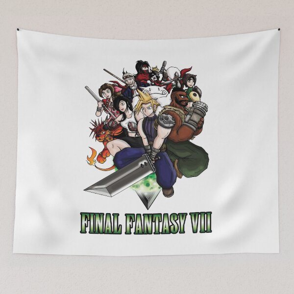 Item preview, Final Fantasy VII Heroes designed and sold by Punkkommando77.