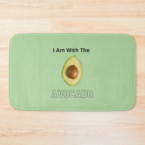 Item preview, I Am With The Avocado  designed and sold by ArtbyCharmante.