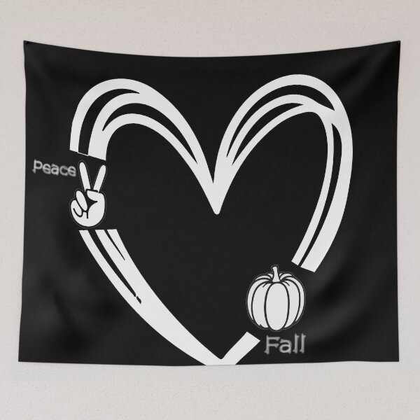 Item preview, Peace Love  Fall & Pumpkin designed and sold by totidesigner.