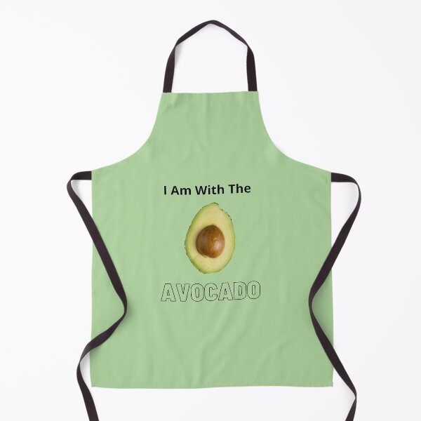 Item preview, I Am With The Avocado designed and sold by ArtbyCharmante.