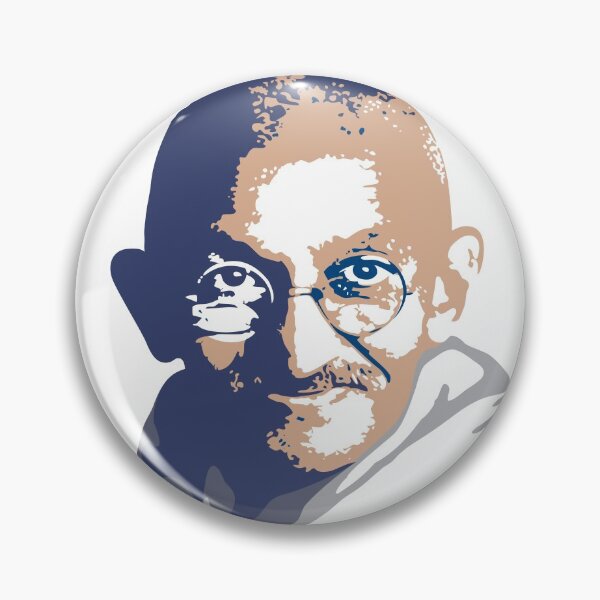 Item preview, Mahatma Gandhi, Compassion designed and sold by cyanoblau.