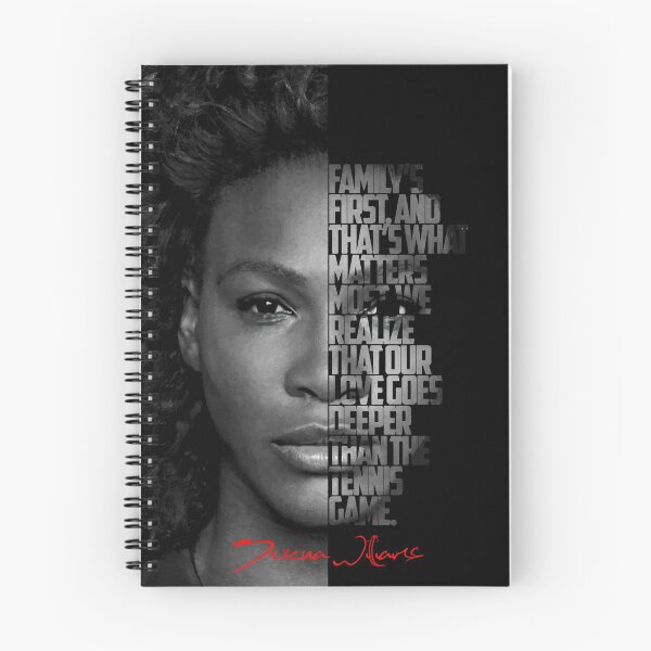 Item preview, Black and white Serena Williams quote poster designed and sold by Enea Kelo.