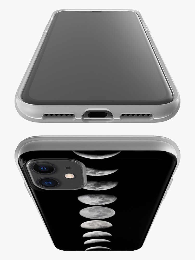 Alternate view of Moon phases iPhone Case & Cover