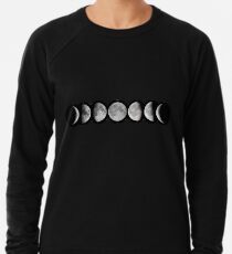 Moon phases Lightweight Sweatshirt