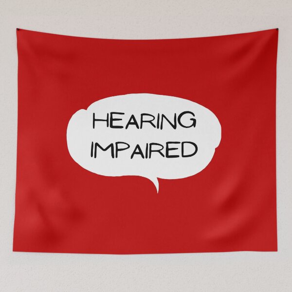 Item preview, Emblem For The Hearing Impaired designed and sold by dacdibac.
