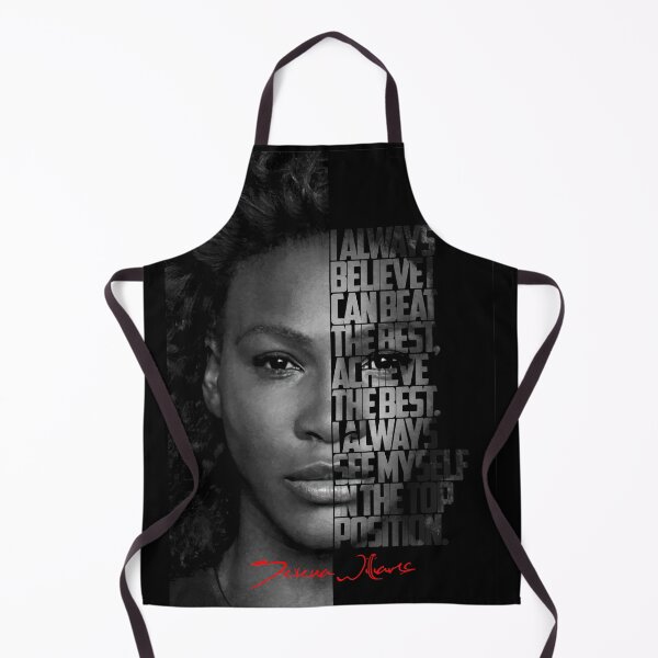 Item preview, Black and white Serena Williams quote poster designed and sold by Enea Kelo.