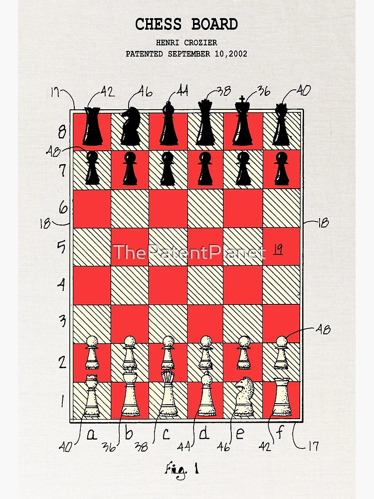 Chess Games Art Board Print for Sale by Utopipia