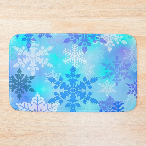 Item preview, Ice crystals blue white designed and sold by ChrissiCreation.