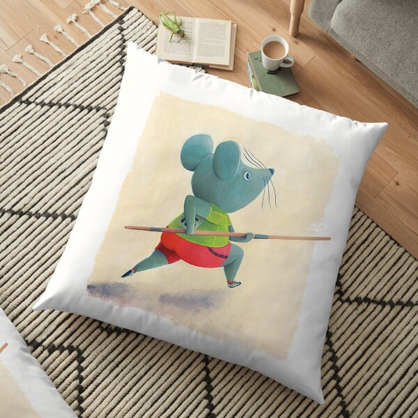 Run! Floor Pillow