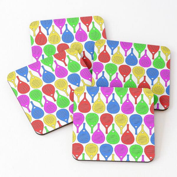 Item preview, Colorful Racket Pattern  designed and sold by GVibezPadel.