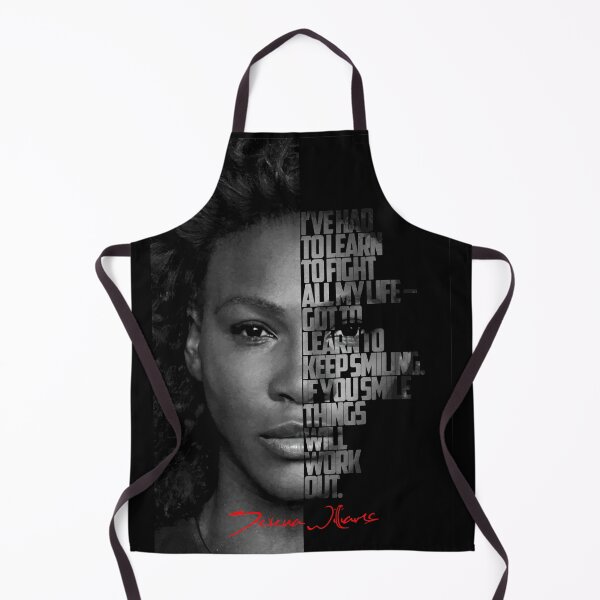 Item preview, Black and white Serena Williams quote poster designed and sold by Enea Kelo.