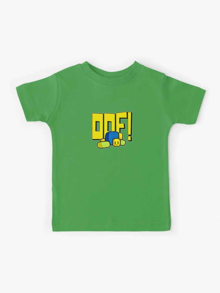 Cute Gaming Noob - Oof OFF Meme XD Face Internet Saying | Kids T-Shirt