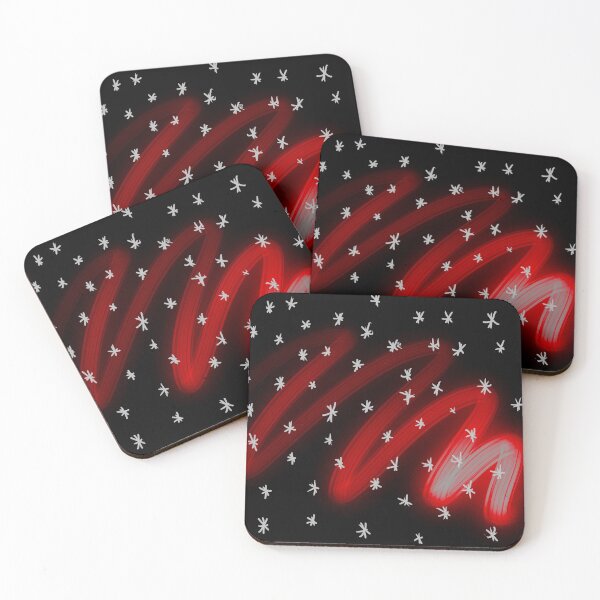 Item preview, Shining stars and red constellation designed and sold by BV-creas.