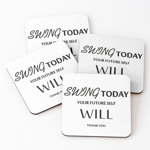 Item preview, Swing dance today, your future self will thank you designed and sold by hop2swing.