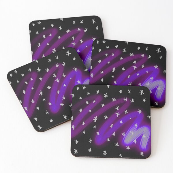 Item preview, Bright stars and purple constellation designed and sold by BV-creas.