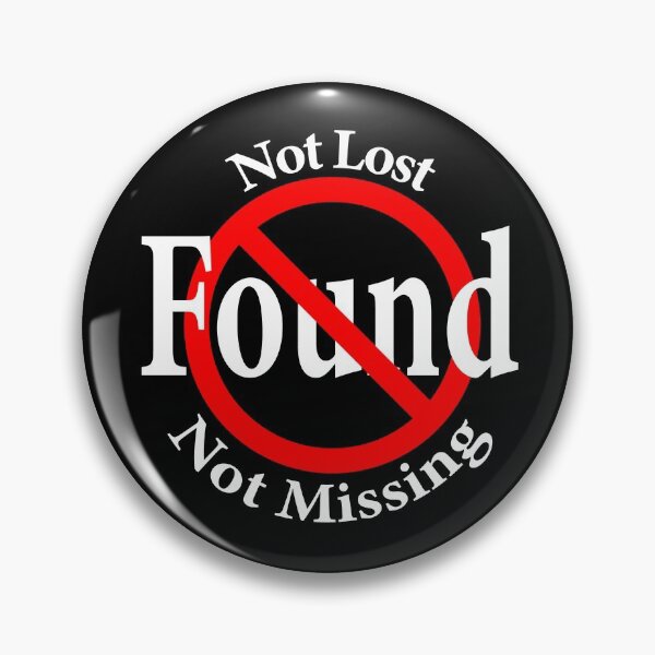 Item preview, Not Lost, Not Found, Not Missing designed and sold by notstuff.