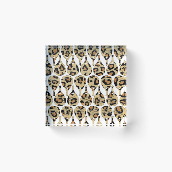 Item preview, Leopard Racket Pattern  designed and sold by GVibezPadel.