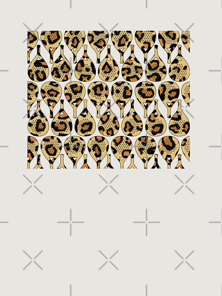 Thumbnail 6 of 6, Premium Oversized Hoodie, Leopard Racket Pattern designed and sold by GVibezPadel.