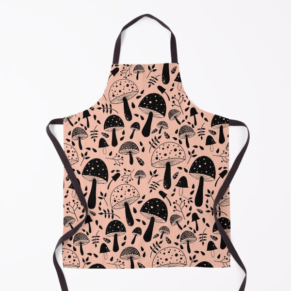 Item preview, Shrooms! Mushroom pattern | Black and Pink designed and sold by Beccy Jackson.