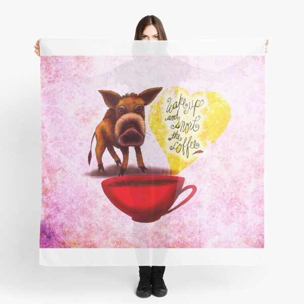 WHAT MY COFFEE SAYS TO ME MARCH 20, 2015 Scarf