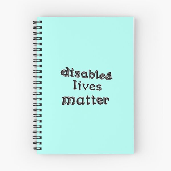 Item preview, Disabled Lives Matter 003 designed and sold by ITALY-Roselli-.