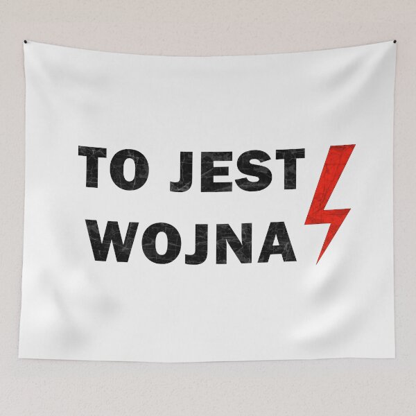 Item preview, To jest wojna designed and sold by ValentinaHramov.