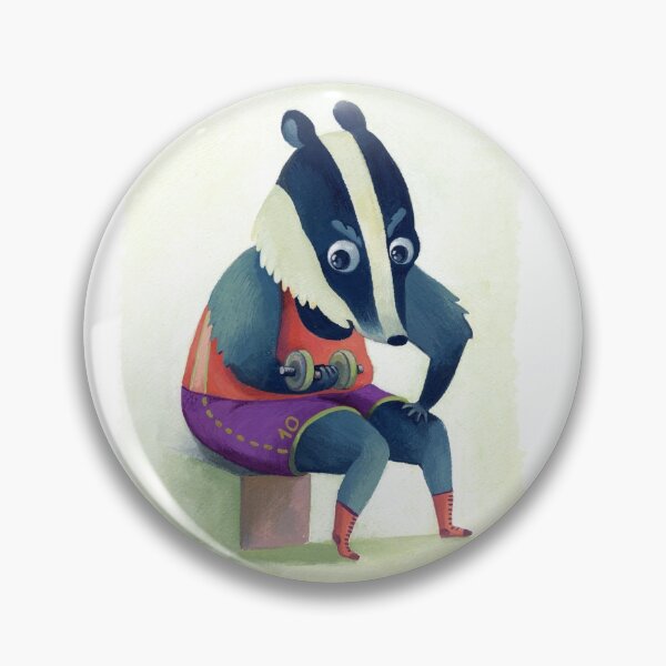 Item preview, Workout badger designed and sold by Bicindolor.