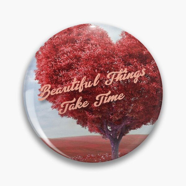 Item preview, Hearted Shape Tree- Beautiful Things Take Time- Inspiration designed and sold by joabaj.