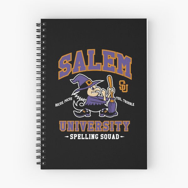 Item preview, Salem University - Spelling Squad - Cartoon Witch - Creepy Cute Goth designed and sold by Nemons.