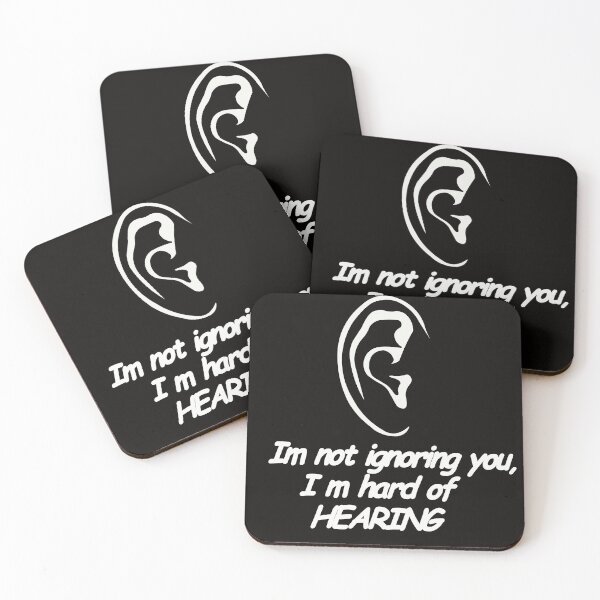 Item preview, Hearing Impaired designed and sold by Pixoudz.