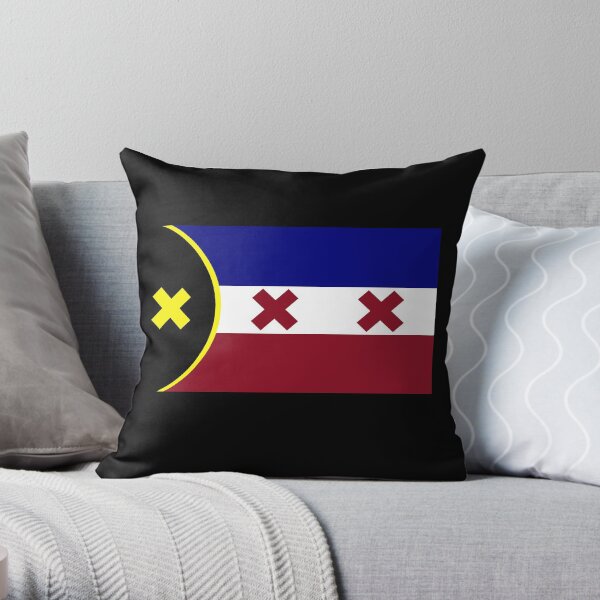 L'Manberg Dream SMP Flag Throw Pillow