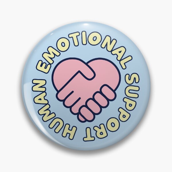 Item preview, Emotional support human designed and sold by secondskineu.