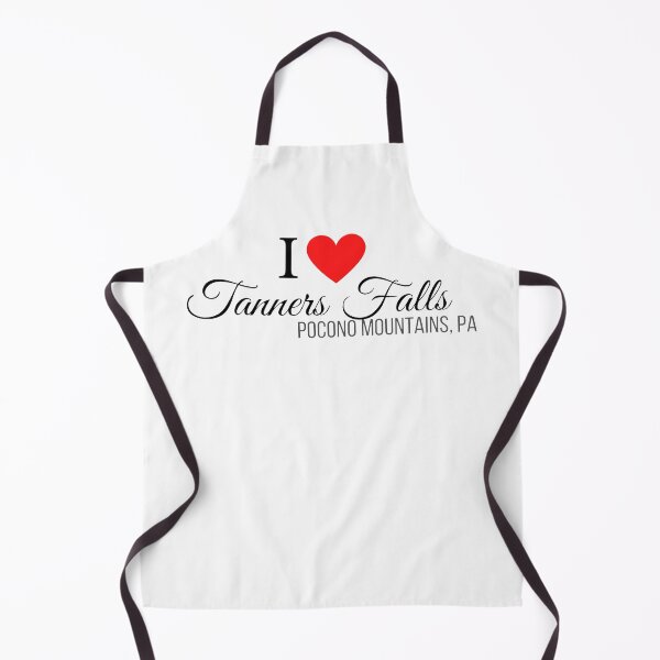 Item preview, I Heart Tanners Falls, Pocono Mountains, PA, black text designed and sold by Rabbitti.