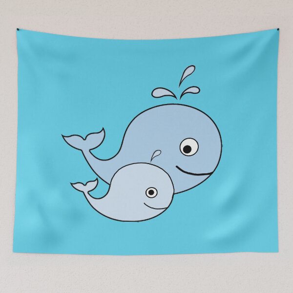 Item preview, Mammy and Baby Whale designed and sold by Declan Carr.