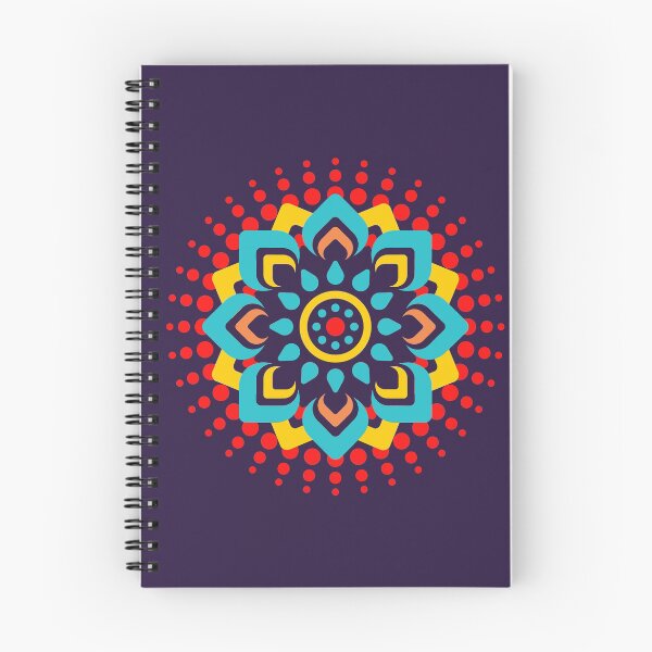 Item preview, Mandala Rangoli Colorful Design designed and sold by GodAsha.