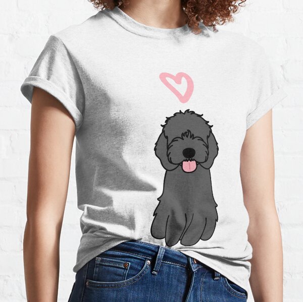 Item preview, Love Black Cockapoo Cavapoo Cavoodle Dog designed and sold by Lulupainting.