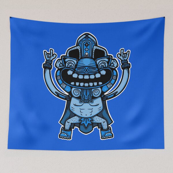 Item preview, Blue warrior designed and sold by manuvila.