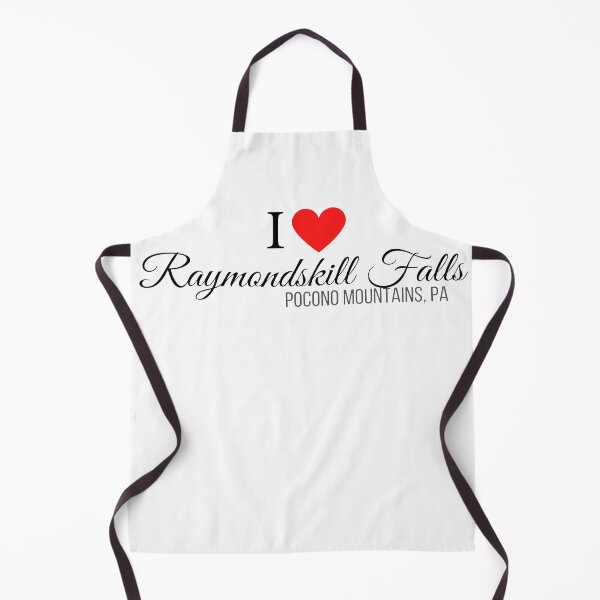 Item preview, I Heart Raymondskill Falls, Pocono Mountains, PA, black text designed and sold by Rabbitti.