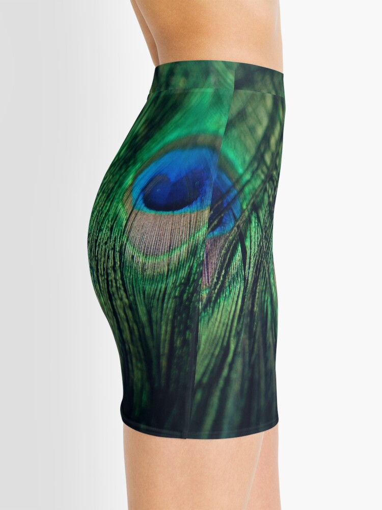 Alternate view of Peacock Feathers Mini Skirt