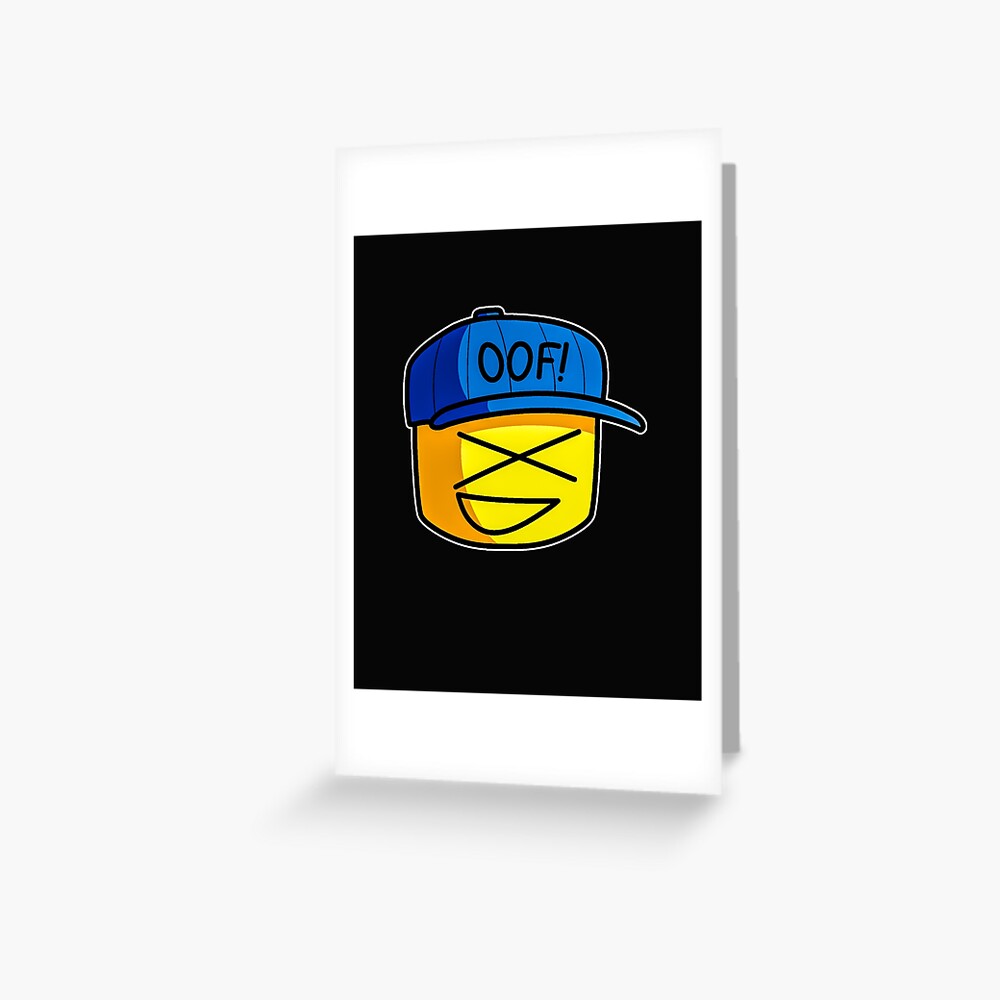 Oof in Text Bubble Noob Meme Greeting Card by Kierek LilyG