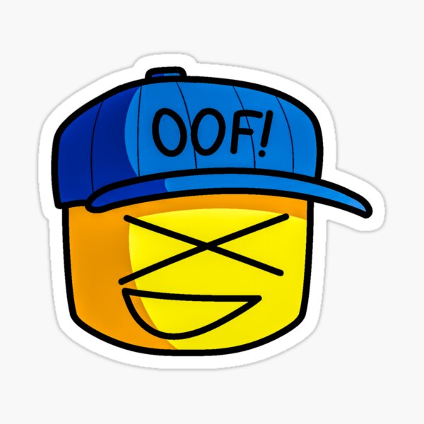 7012684 Roblox Oof Meme Funny Noob Gamer Gifts Idea Stickers for Sale