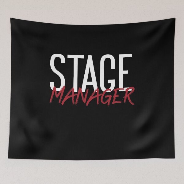 Item preview, Stage Manager Text Cinema designed and sold by jacks-tees.