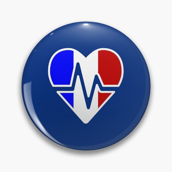 Item preview, My heart beats for France designed and sold by PrimitiveState.