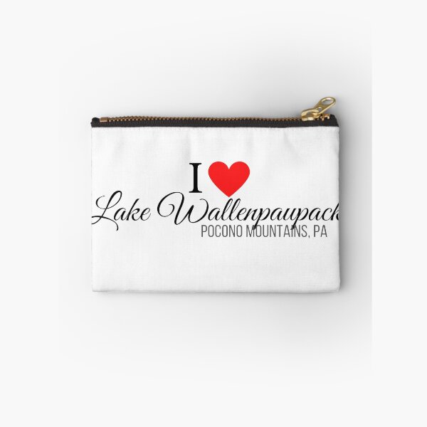 Item preview, I Heart Lake Wallenpaupack, Pocono Mountains, PA, black text designed and sold by Rabbitti.