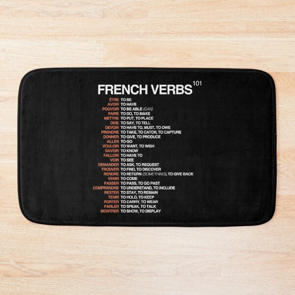 Item preview, French Verbs 101 - French Language designed and sold by isstgeschichte.