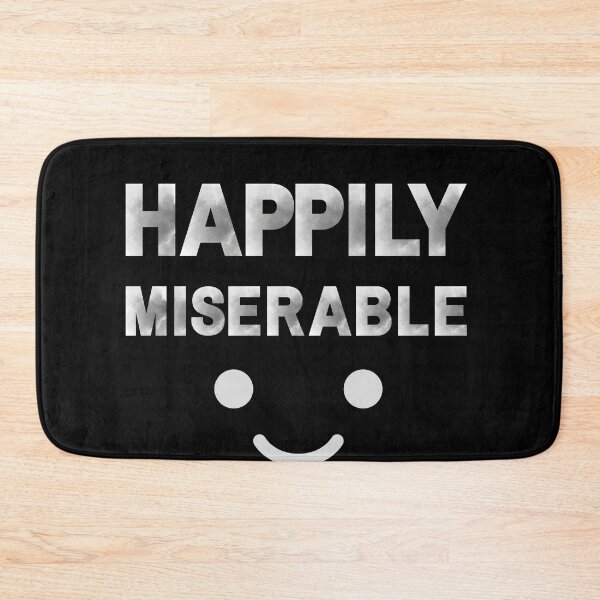 Item preview, Happily Miserable designed and sold by AutumnVibeShop.